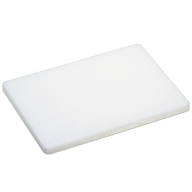 Giesser Schneidebrett 40x30x2 cm weiss Schneidplatte aus Kunststoff 896865 40 w