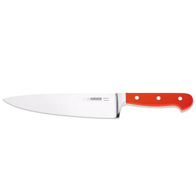 Giesser Kochmesser 20 cm rot Küchenmesser breite geschmiedete Klinge 8280 20 r