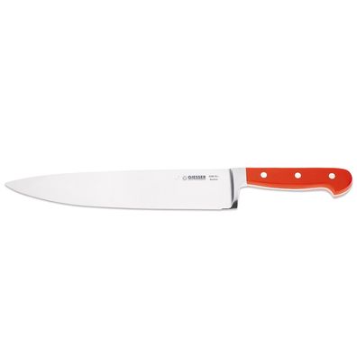 Giesser Kochmesser 25 cm rot Fleischmesser breite geschmiedete Klinge 8280 25 r