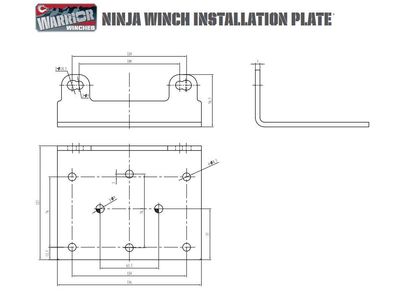 Bootswinde Elektrisch Seilwinde Boot Trailer Anhänger Warrior NINJA 2500LB A 1,1