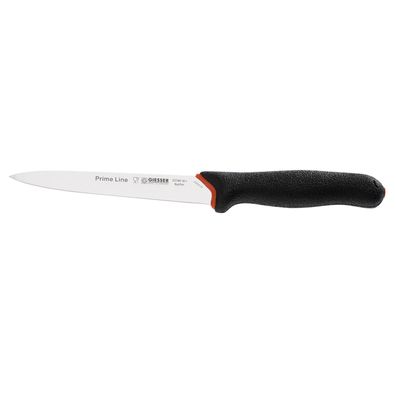 Giesser Filetiermesser 16 cm schwarz Fischmesser sehr flexible Klinge 217365 16