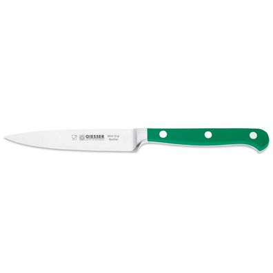 Giesser Office-Messer 10 cm grün geschmiedete Klinge & Griff genietet 8240 10 gr