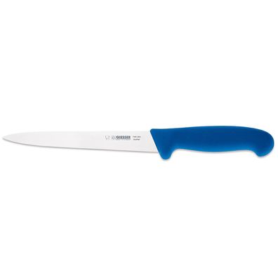 Giesser Filetiermesser 18 cm blau Fischmesser mit sehr flexibler Klinge 736518 b