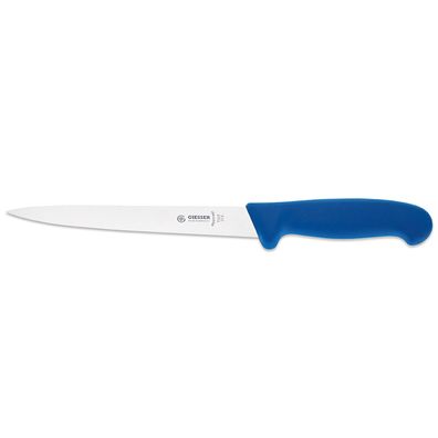 Giesser Filetiermesser 20 cm blau Fischmesser mit sehr flexibler Klinge 736520 b