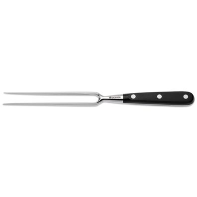 Giesser Fleischgabel 18 cm Edelstahl schwarz zum Tranchieren & Servieren 9410p18