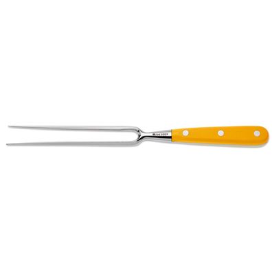 Giesser Fleischgabel 18 cm Edelstahl gelb zum Tranchieren & Servieren 9410p 18 g