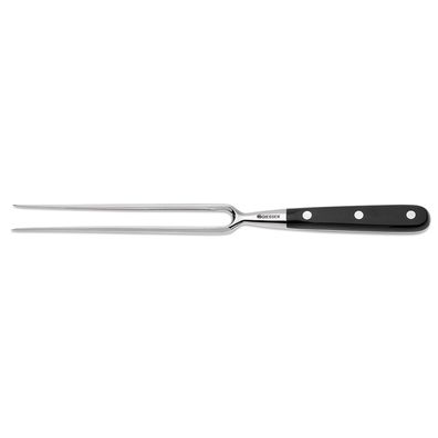 Giesser Fleischgabel 21 cm Edelstahl schwarz zum Tranchieren & Servieren 9410p21