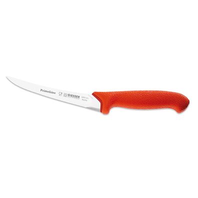 Giesser Ausbeinmesser 15 cm rot sehr flexible Klinge spitz zulaufend 12253 15 r