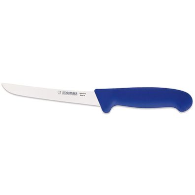 Giesser Ausbeiner 15 cm blau Ausbeinmesser starre Messerklinge gebogen 2605 15 b