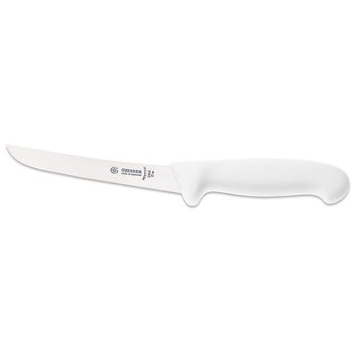 Giesser Ausbeiner 15 cm weiss Ausbeinmesser starre Messerklinge gebogen 260515 w