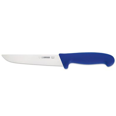 Giesser Fleischermesser 16 cm blau Schlachtmesser breite Messerklinge 4025 16 b