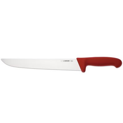 Giesser Fleischermesser 27 cm rot Schlachtmesser breite Messerklinge 4025 27 r