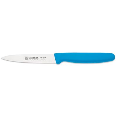 Giesser Schälmesser 10 cm hellblau Gemüsemesser gestanzte Klinge 10315 sp 10 hb