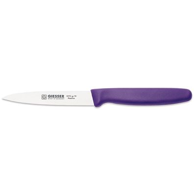 Giesser Schälmesser 10 cm violett Gemüsemesser gestanzte Klinge 10315 sp 10 vi