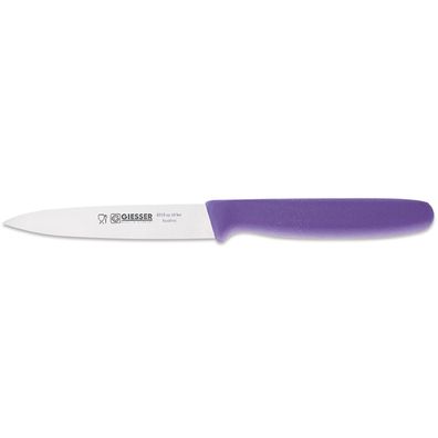 Giesser Gemüsemesser 10 cm lila Schälmesser mit gestanzter Klinge 8315 sp 10 hvi