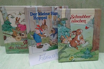 alte ars edition Ilse Schmid Schnubbernäschen kleine Hase Hoppsi Molli Hasenkind