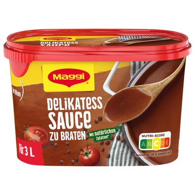 Maggi Delikatess Sauce zu Braten dunkle Sauce zu Fleisch 277g