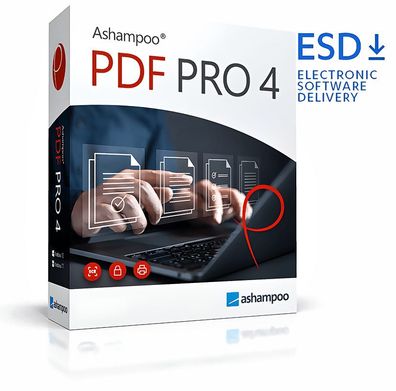 Ashampoo PDF Pro 4 | 1 PC/ WIN |Dauerlizenz|Download|eMail|ESD