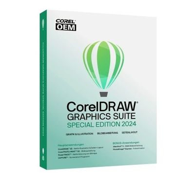 CorelDRAW Graphics Suite Special Edition 2024 / Dauerlizenz / (Win10/11-64bit) OEM