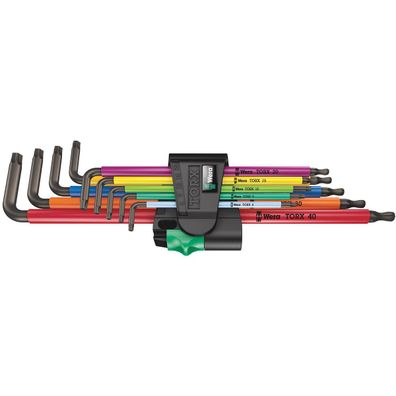 Wera 967/9 TX XL Multicolour 1 Winkelschlüsselsatz lang