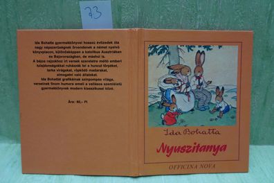 arsedition 1983 Ida Bohatta Nyuszitanya Kaninchenmutter Fadenbindung ungarisch Ungarn