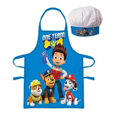 Kinderschürze Motiv Paw Patrol "Ryder, Chase, Rubble & Marshall"