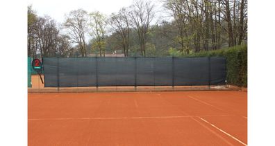 Sichtschutzblende Match dunkelgrün Tennisplatzbedarf