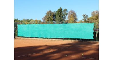 Sichtschutzblende Match hellgrün Tennisplatzbedarf