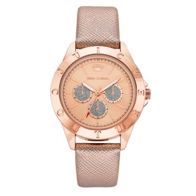 Juicy Couture Uhr JC/1294RGRG Damen Armbanduhr Rosé Gold