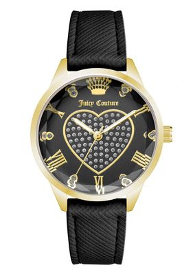 Juicy Couture Uhr JC/1300GPBK Damen Armbanduhr Gold