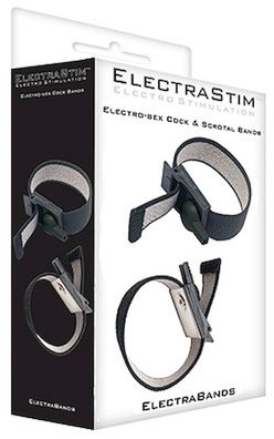 ElectraStim Adjustable Fabric Cock And Scrotal Bands