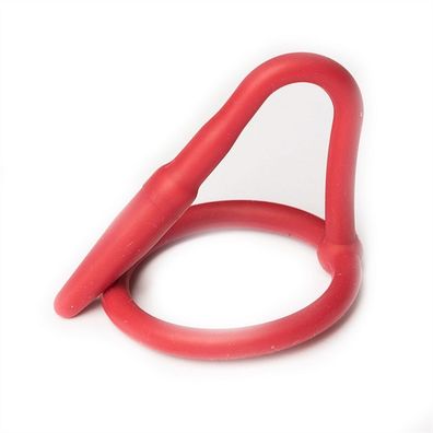 Silicone Cock Plug - Red