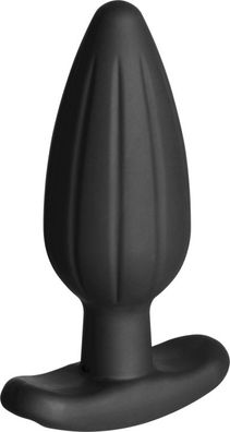 ElectraStim Silicone Noir "Rocker" Large Butt Plug