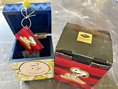 Westland - Peanuts: Snoopy Charlie Brown Lucy Linus - süße Holzdose 12x8x6cm