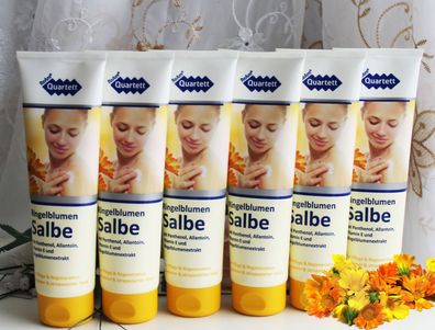 6x150ml ReAm Quartett Ringelblumen Creme Hautcreme intensive Feuchtigkeitspflege
