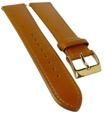 Junghans Meister Telemeter Uhrenarmband 21mm Leder braun | 027/5382