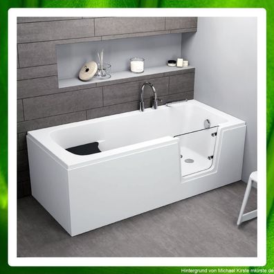 Seniorenbadewanne - Badewanne mit Tür und Sitz - unterschiedliche Größen