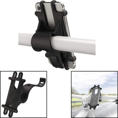 Hama Universal Fahrradhalterung Lenker-Halter Halterung Handy Smartphone Navi