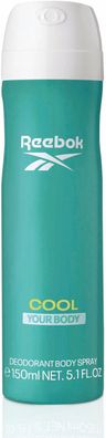 Reebok Deodorant Body-Spray COOL YOUR BODY 150 ml