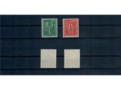 Bund, MiNr. 217-218 postfrisch, Intern. Briefmarkenausstellung „Westropa 1955“