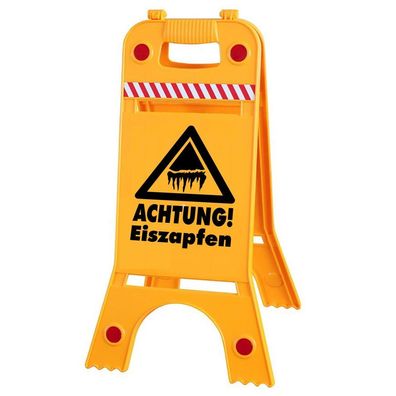 Warnaufsteller Dachaufsteller - Achtung! Eiszapfen - Gr. ca. 28 x 64 cm – 308552/2