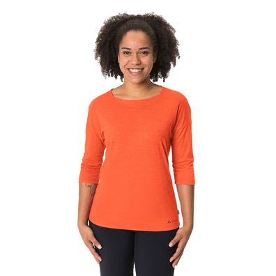 VAUDE Womens Neyland 3/4 T-Shirt - lockeres 3/4-Arm Shirt Damen - Farbe: