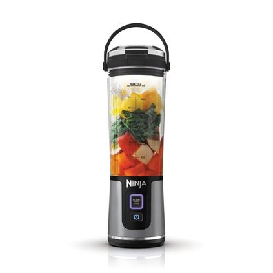 Ninja Blast Kabelloser Mixer Tragbarer Smoothie Maker mit Becher 532 ml - Schwarz BC