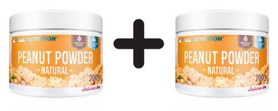 2 x Peanut Powder, Natural - 200g