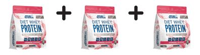 3 x Applied Nutrition Diet Whey (1000g) Strawberry Milkshake