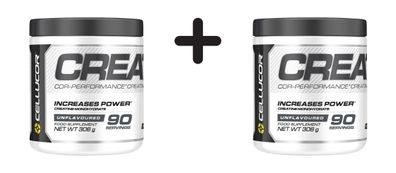 2 x Cellucor Cor Performance Creatine (306g) Unflavoured