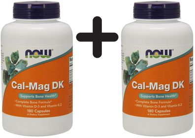 2 x Cal-Mag DK, with Vitamin D-3 and Vitamin K-2 - 180 caps