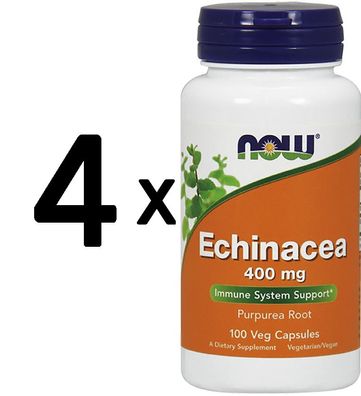 4 x Echinacea, 400mg - 100 vcaps