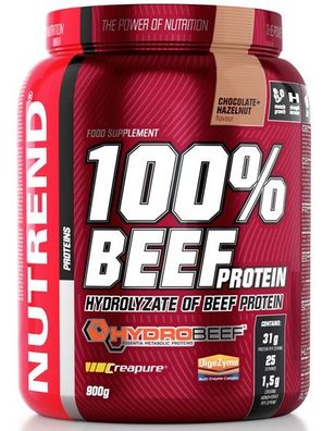 100% Beef Protein, Chocolate Hazelnut - 900g