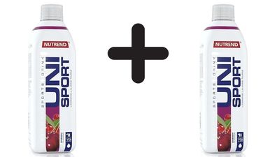 2 x Unisport, Cherry - 500 ml